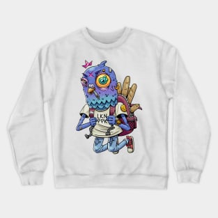 Crazy Pigeon Crewneck Sweatshirt